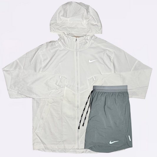Nike Windrunner & Flex Set - White / Grey