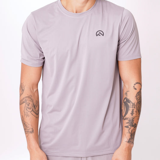Flux Logo Tee - Light Grey