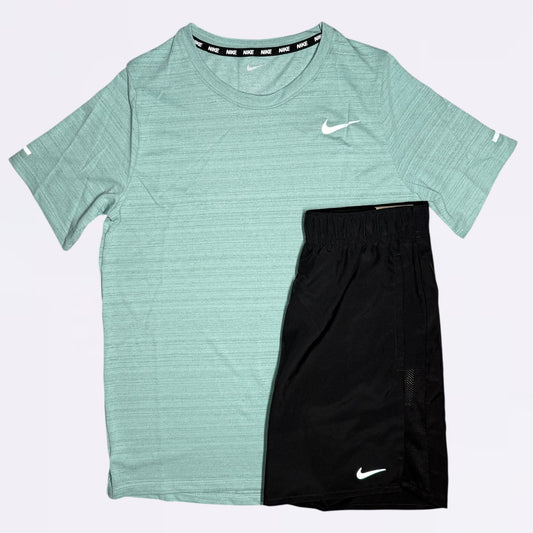 Nike Miler Set - Cannon Green / Black (Junior)