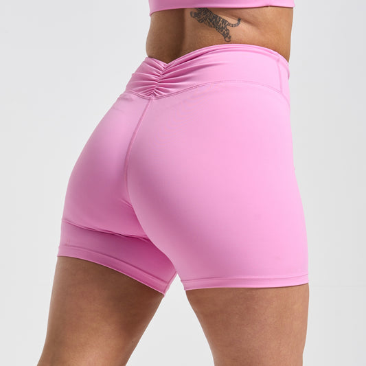 Gym King 365 Scrunch Short - Bubblegum Pink