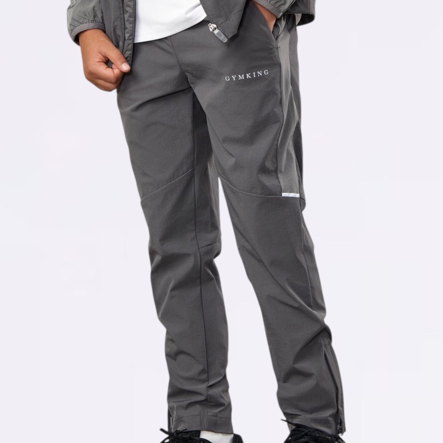 Gym King Endurance Woven Pant - Grey Multi (Junior)