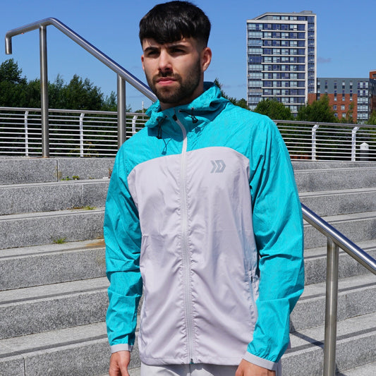 DASH Windrunner Set - Grey / Mint Green