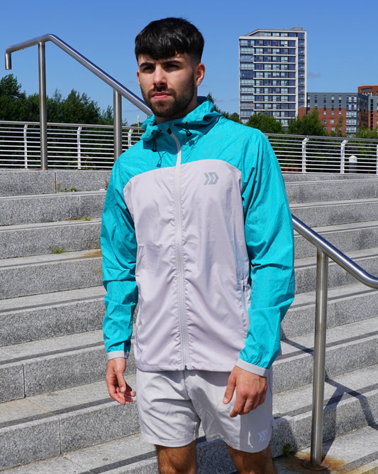 DASH Windrunner Set - Grey / Mint Green