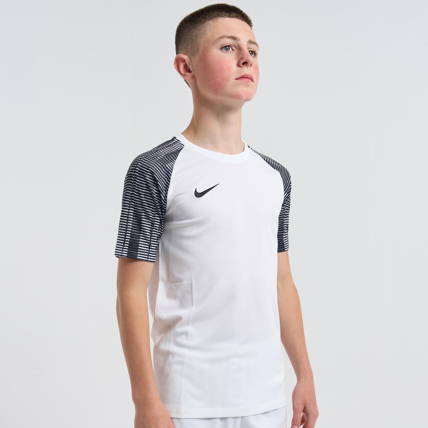 Nike Dri-Fit Academy Tee - White / Black (Junior)