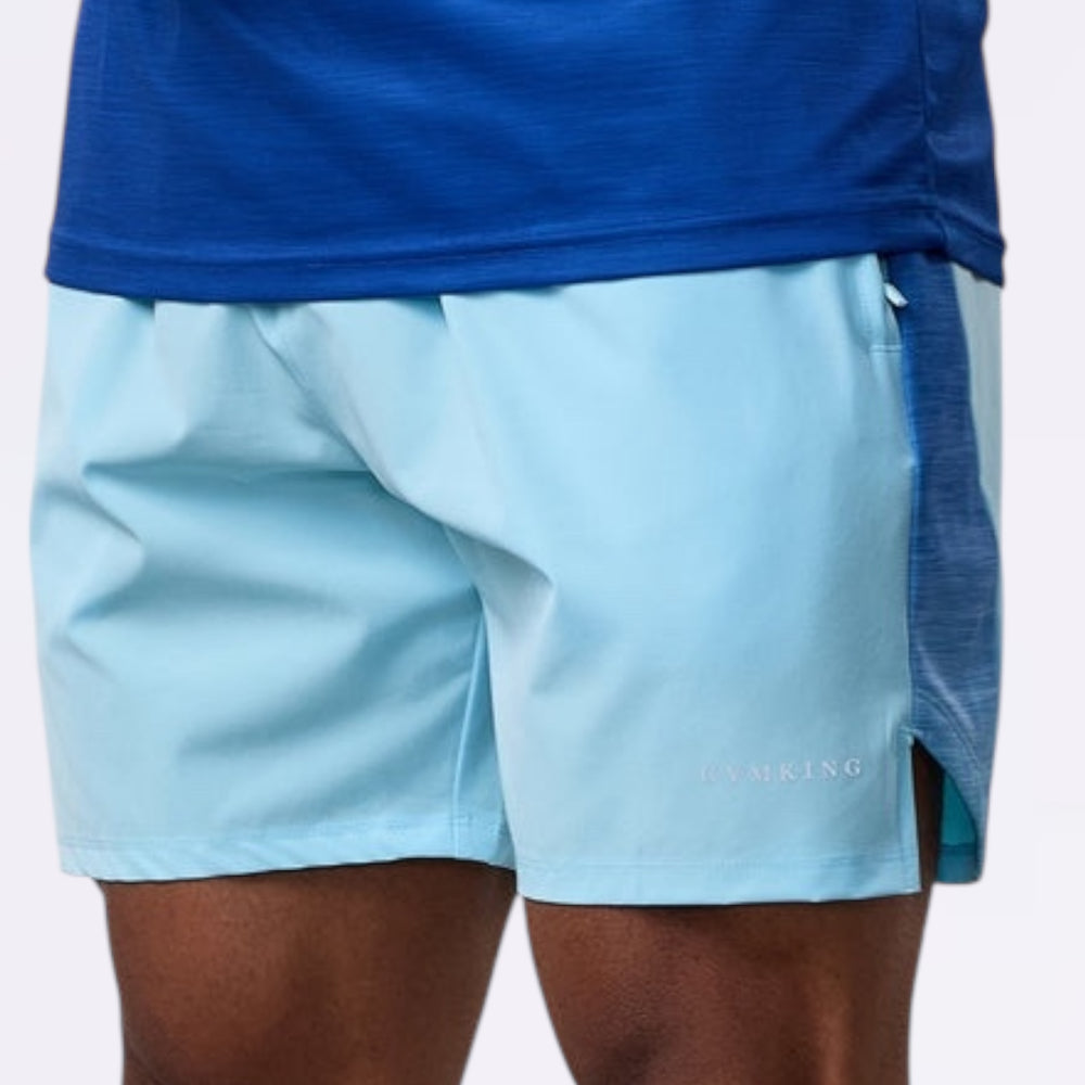 Gym King Ombre Space Dye Short - Capri Blue/Ocean Breeze