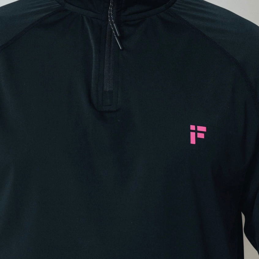 INFORM Transform Half Zip - Black / Pink