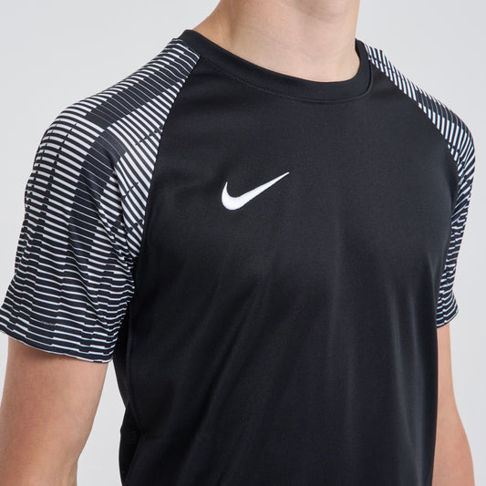 Nike Dri-Fit Academy Tee - Black / White (Junior)