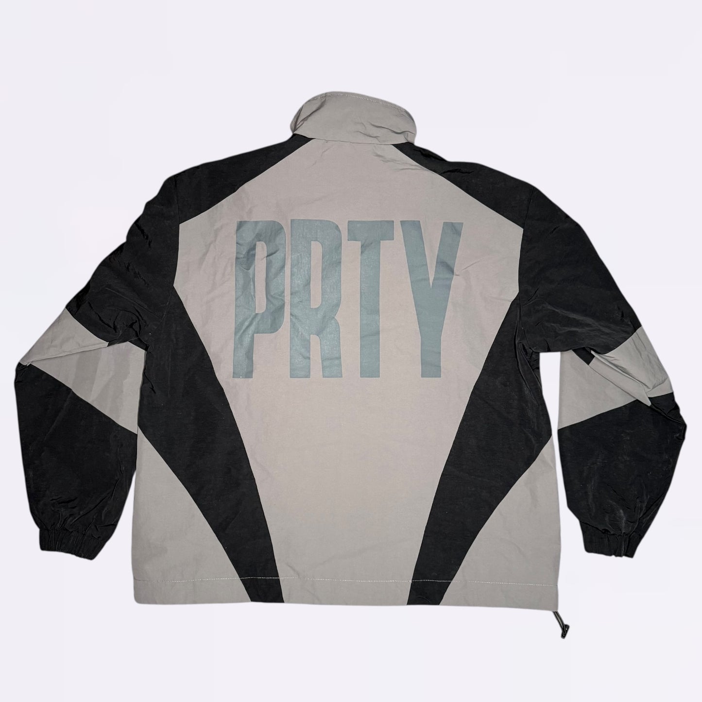 PRTY Cargo Jacket - Grey / Black