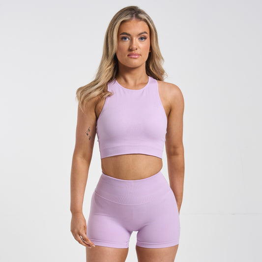 Gym King Sculpt Seamless Tank - Soft Lilac