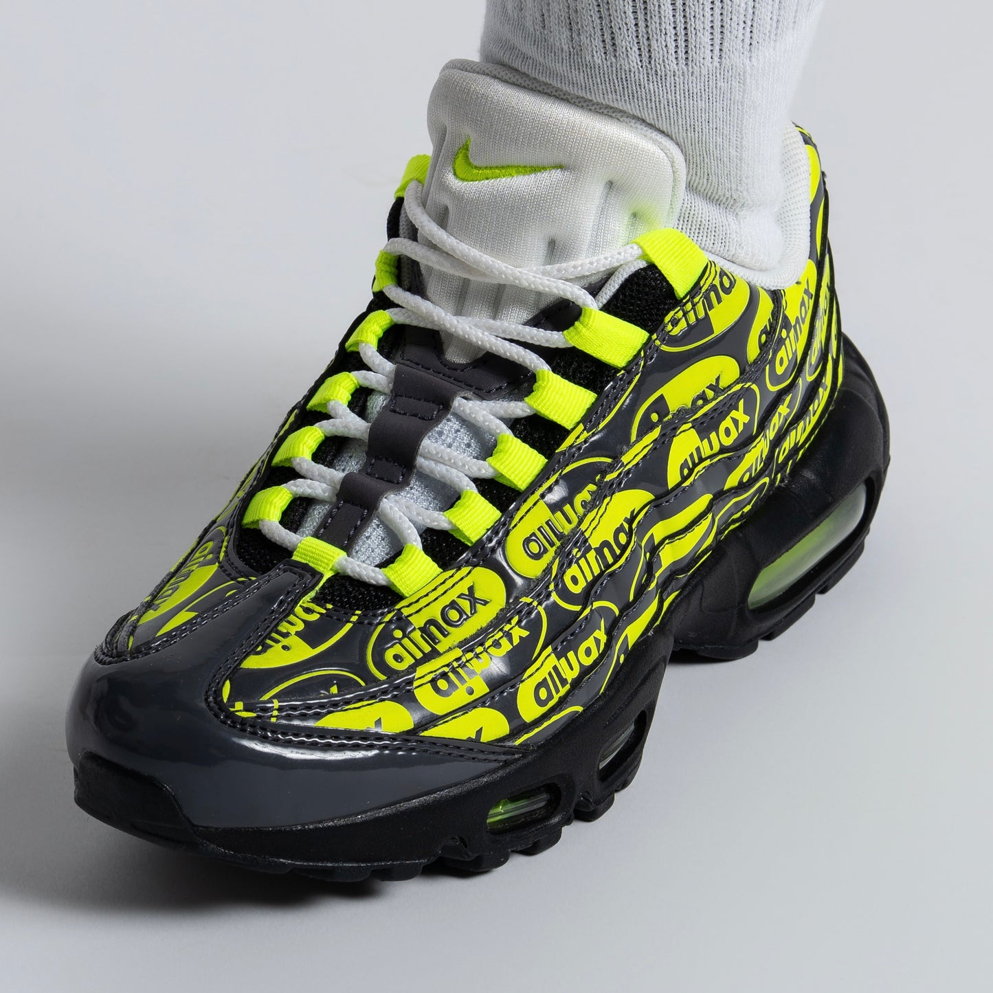 Nike Air Max 95 All Over Print Volt (Juniors)
