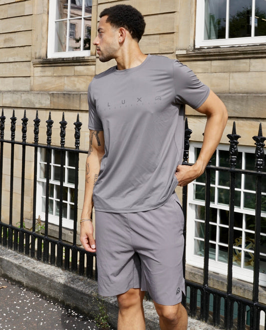 Flux Versatility 3 Piece Shorts Set - Grey