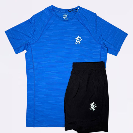 GymKing Energy Grindle Set - Royal Azure / Black
