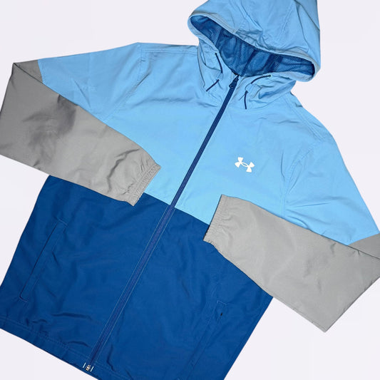Under Armour Blocked Woven Jacket Blue