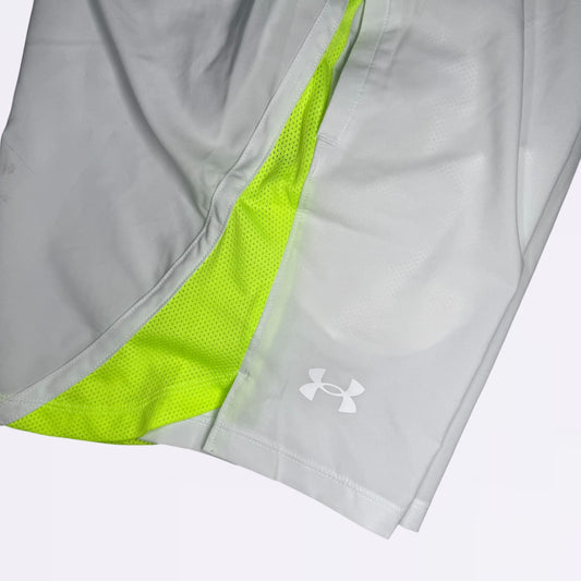 Under Armour Launch Shorts - Grey / Neon (Damaged)