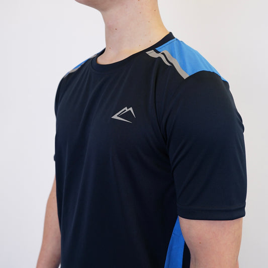 ActiveLine Tempo Set - T-Shirt & Shorts - Navy / Black