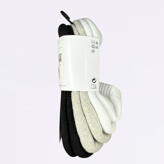 Nike Performance Lightweight No-Show Socks White Black Grey