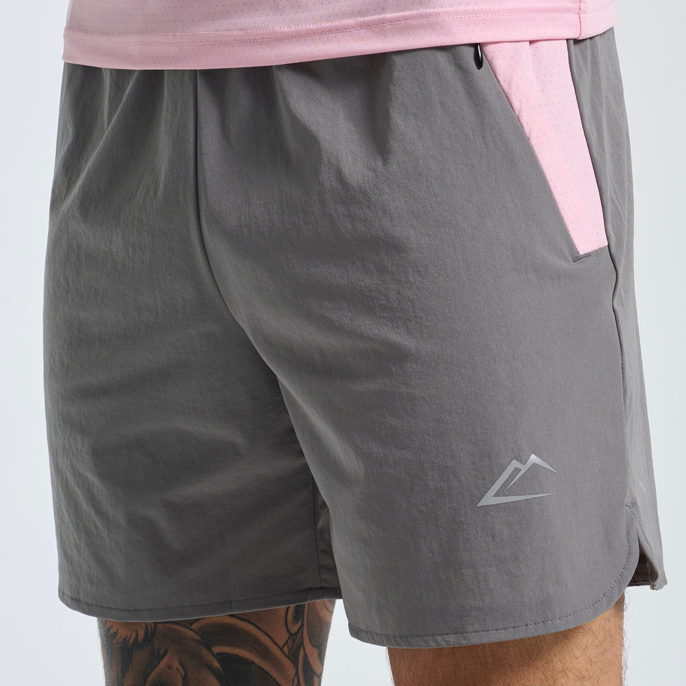 ActiveLine Terra Shorts - Grey / Pink Foam