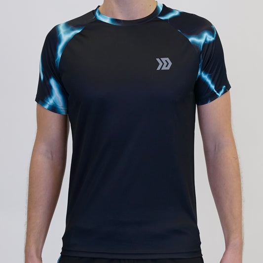 DASH Lightning Tee Set - Black / Blue