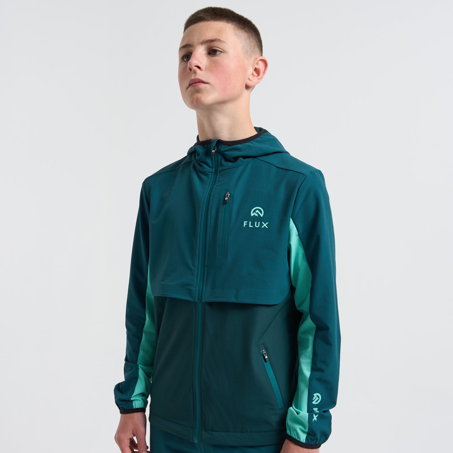 Flux Versatility Jacket - Jungle Green (Junior)