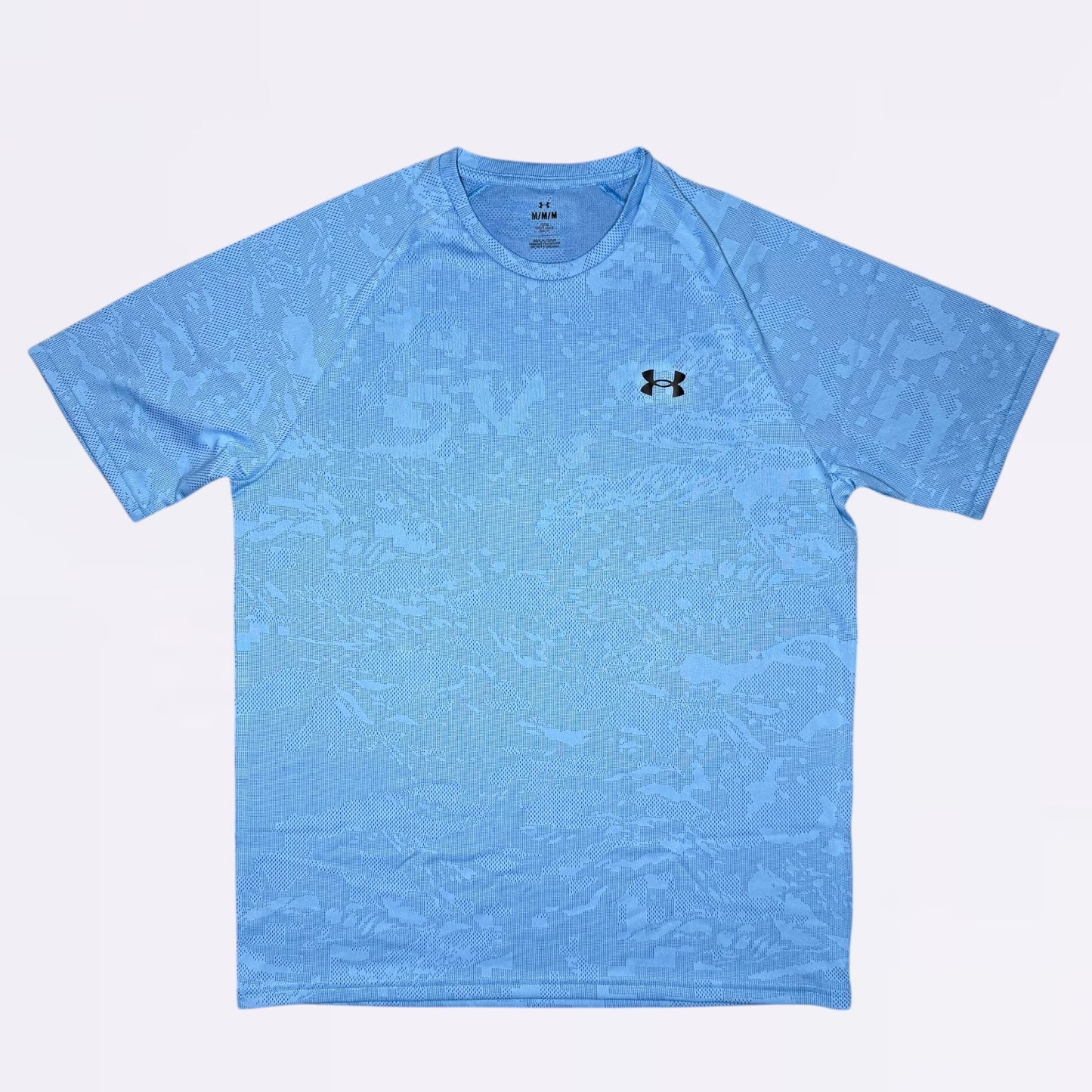 Under Armour Velocity Jacquard Tee - Sky Blue