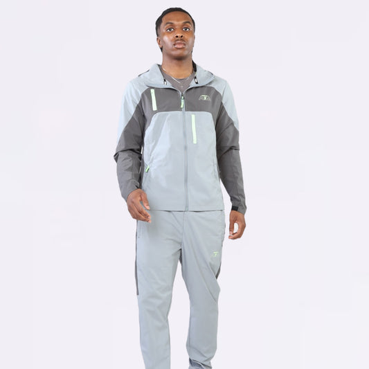 GRIID Triple G Windrunner - Storm Grey / Surge Green