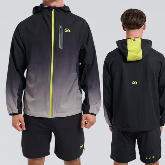 Flux Gradient Jacket - Black / Grey / Neon