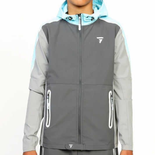 GRIID Reflect Windrunner Grey / Blue (Junior)