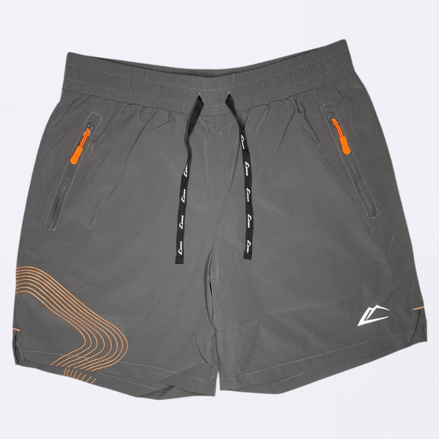ActiveLine Wave Shorts - Grey / Orange
