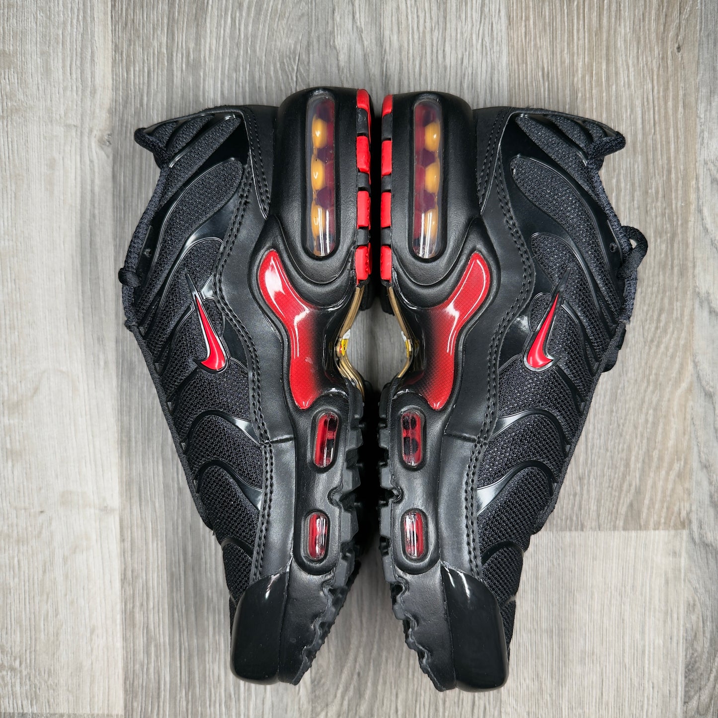 Nike Air Max Plus Black Red (Junior)