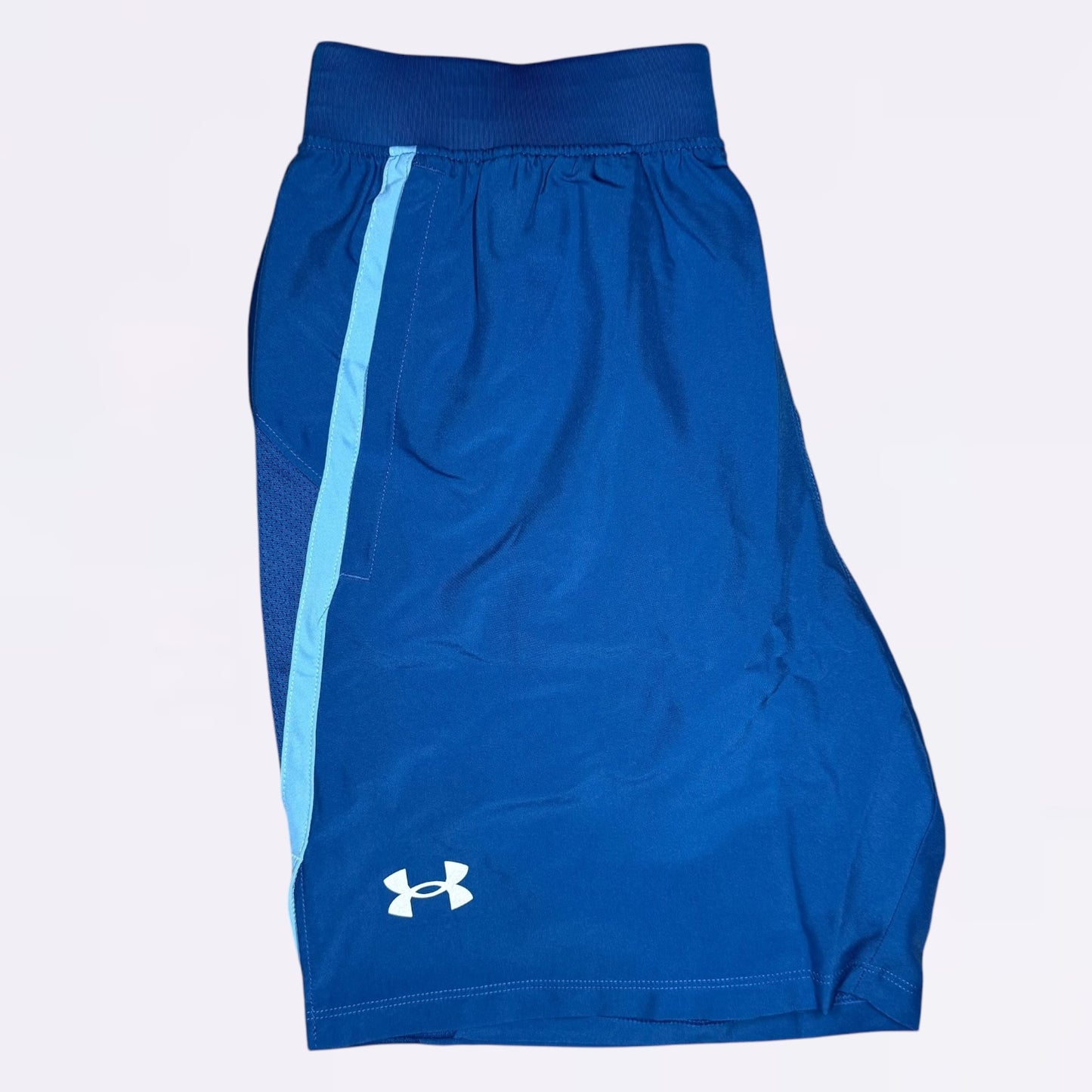 Under Armour Geotessa Set - Tee & Shorts - Blue