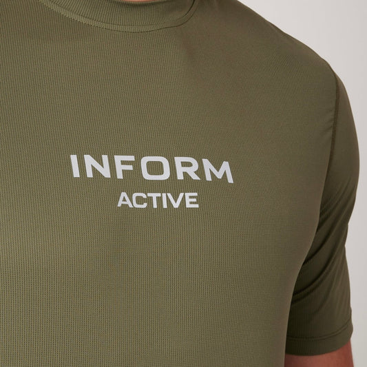 INFORM Rflct Tee - Khaki