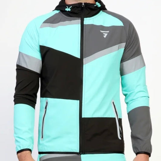 GRIID Panel Set - Windrunner & Bottoms - Mint / Grey