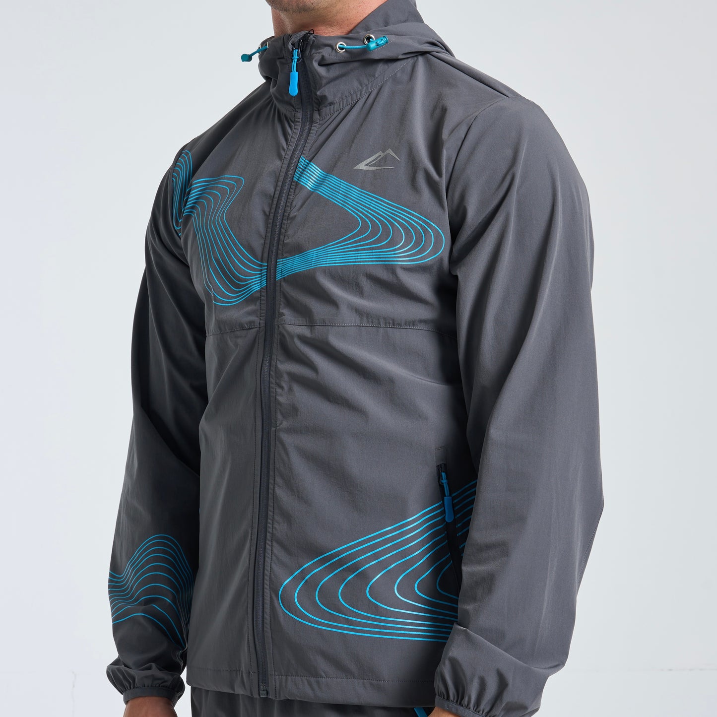 ActiveLine Wave Windrunner - Grey / Baltic Blue