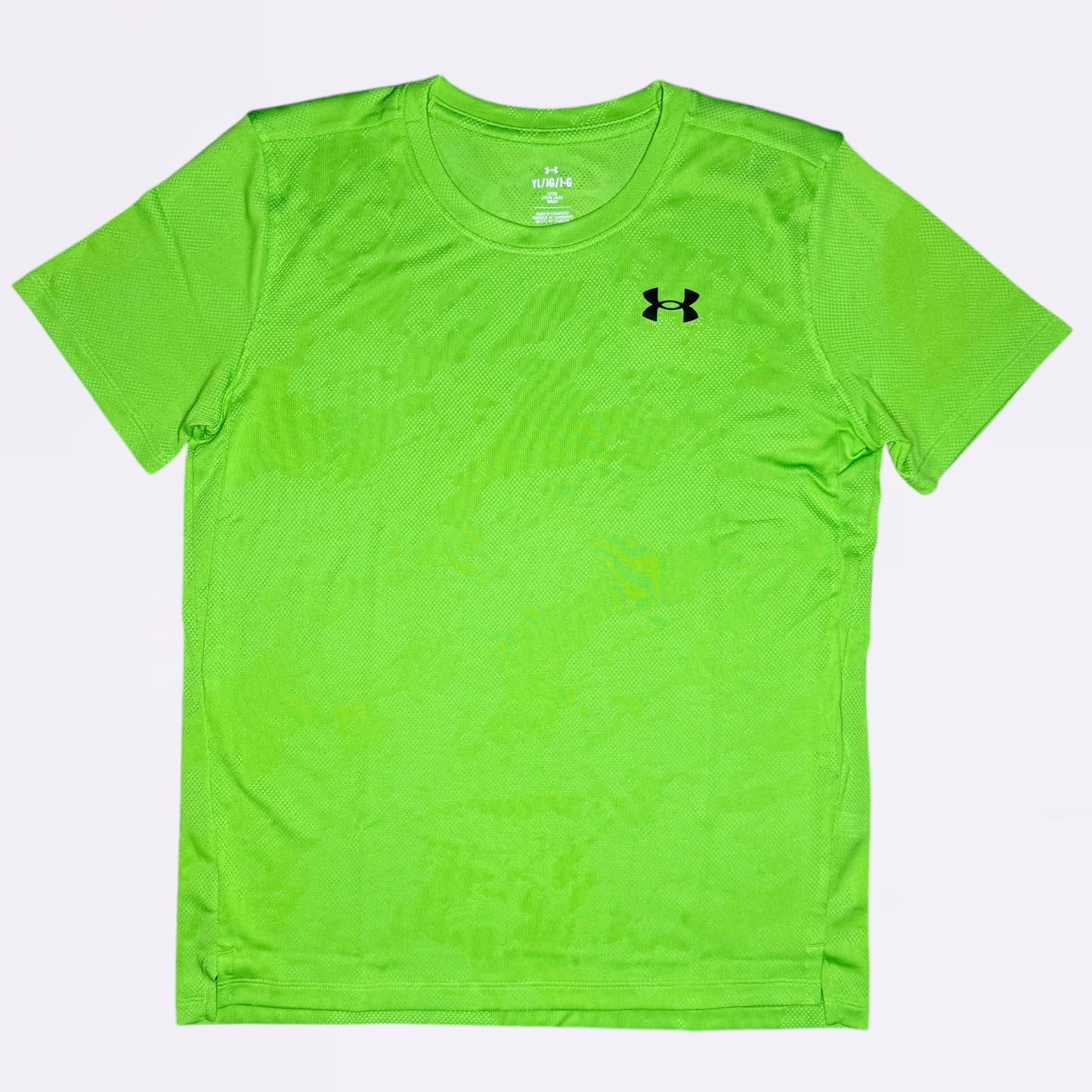 Under Armour Jacquard Tee Green (Junior)