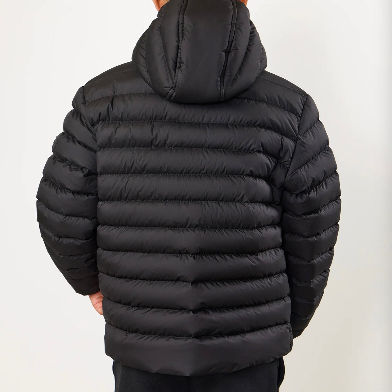 Gym King Endurance Puffer Jacket - Black (Junior)