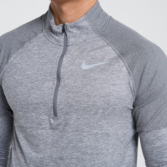 Nike Element 2.0 Half Zip Light Grey