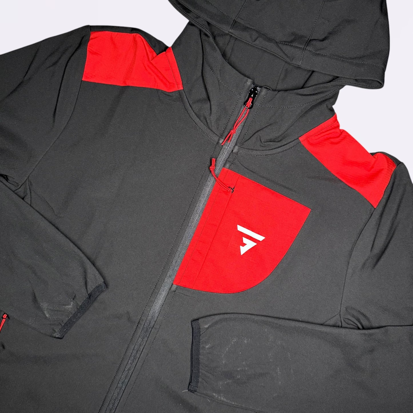 GRIID Aero Jacket - Black / Red
