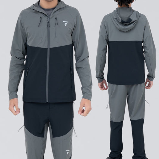 GRIID Trek Bottoms - Grey / Black