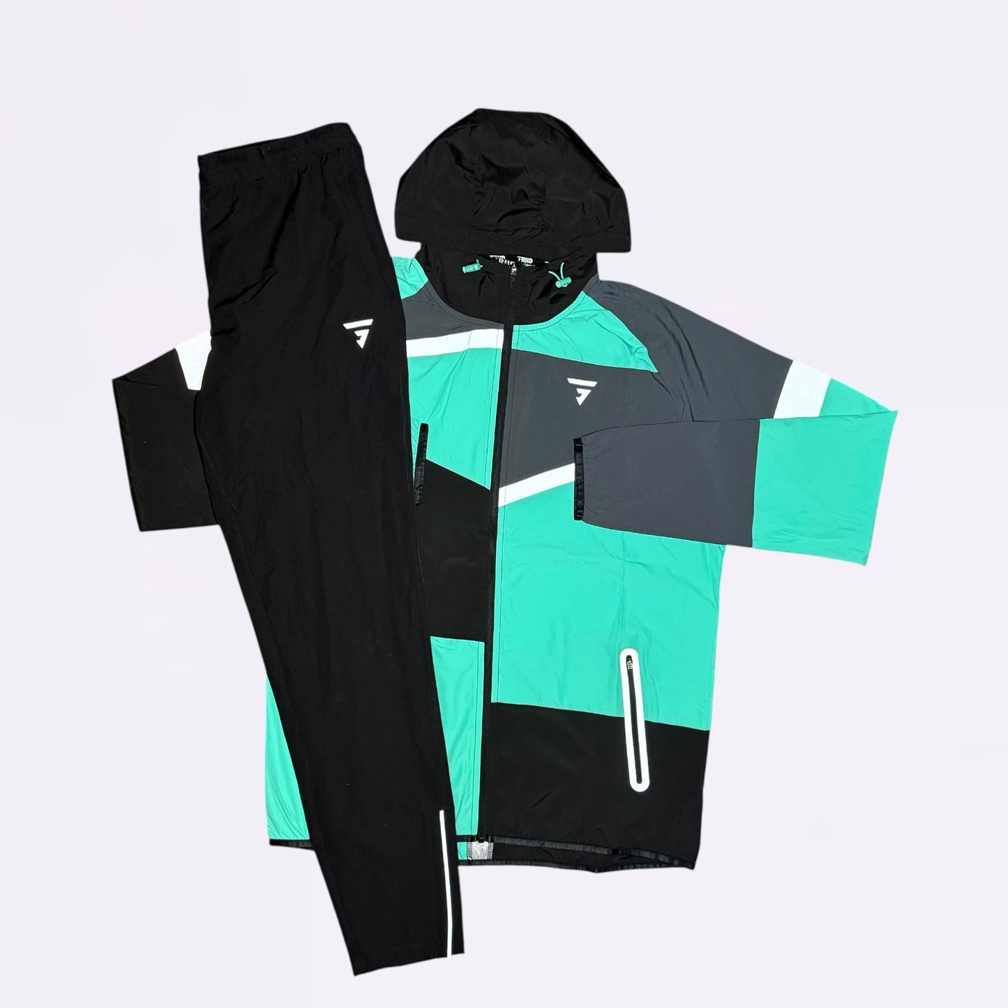 GRIID Panel Set - Windrunner & Bottoms - Mint / Black