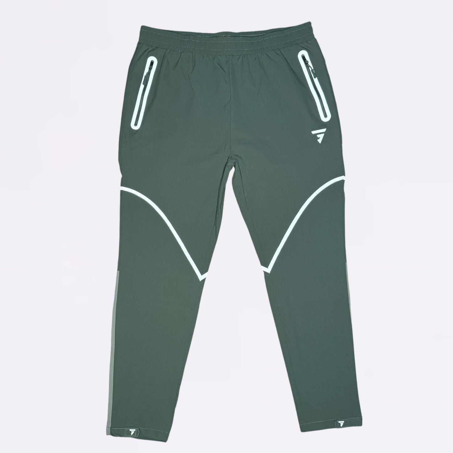 GRIID Reflect Joggers - Khaki/Forest Green