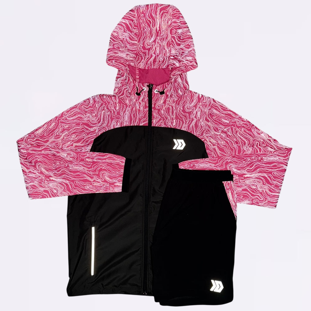DASH Windrunner Set - Black / Pink