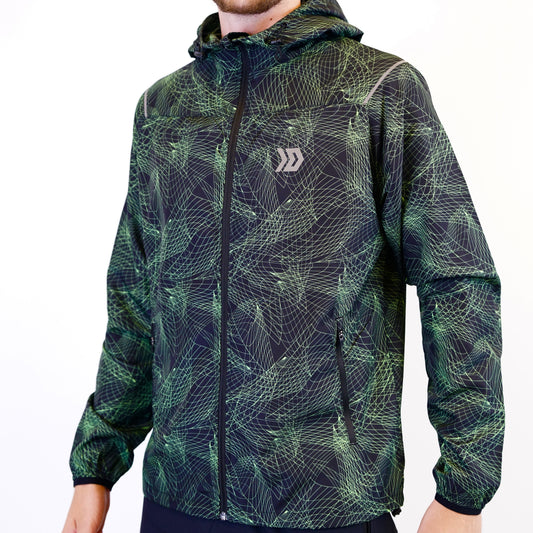 DASH Hyperweb Windrunner - Black / Neon (Junior)