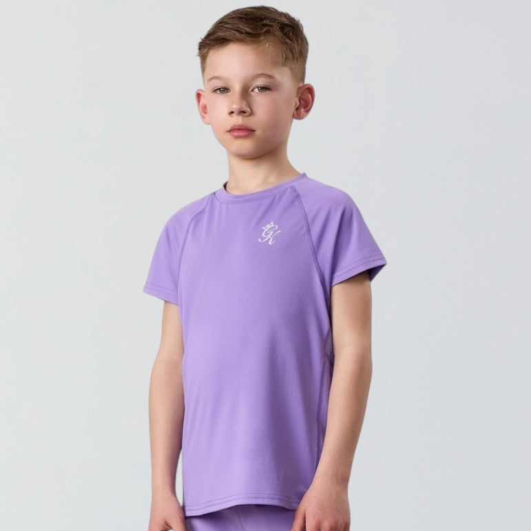 GymKing Energy Tee - Violet (Junior)