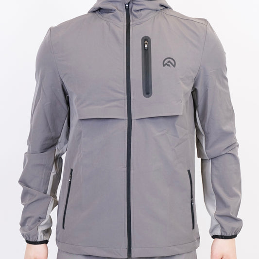 Flux Versatility Set - Jacket & Shorts - Grey / Black