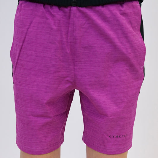Gym King Vision Shorts - Purple (Junior)