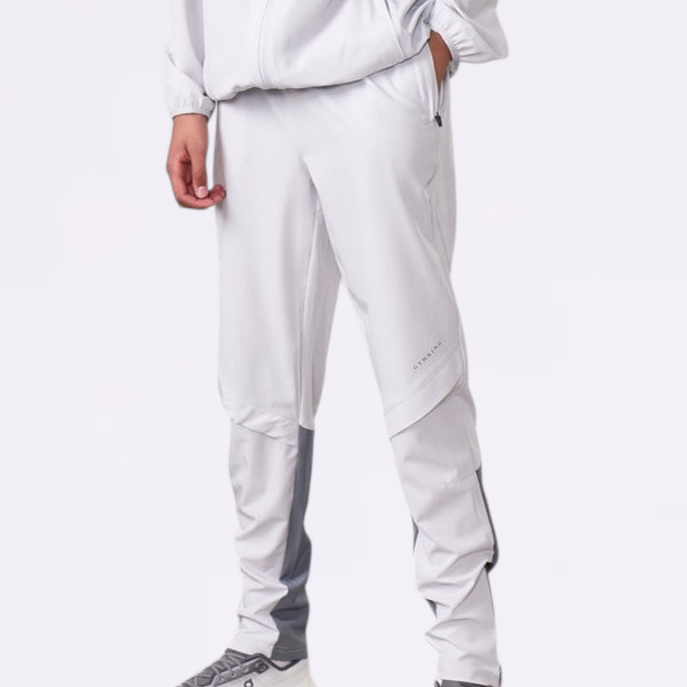 Gym King Vision Tracksuit Bottom - Light Grey (Junior)