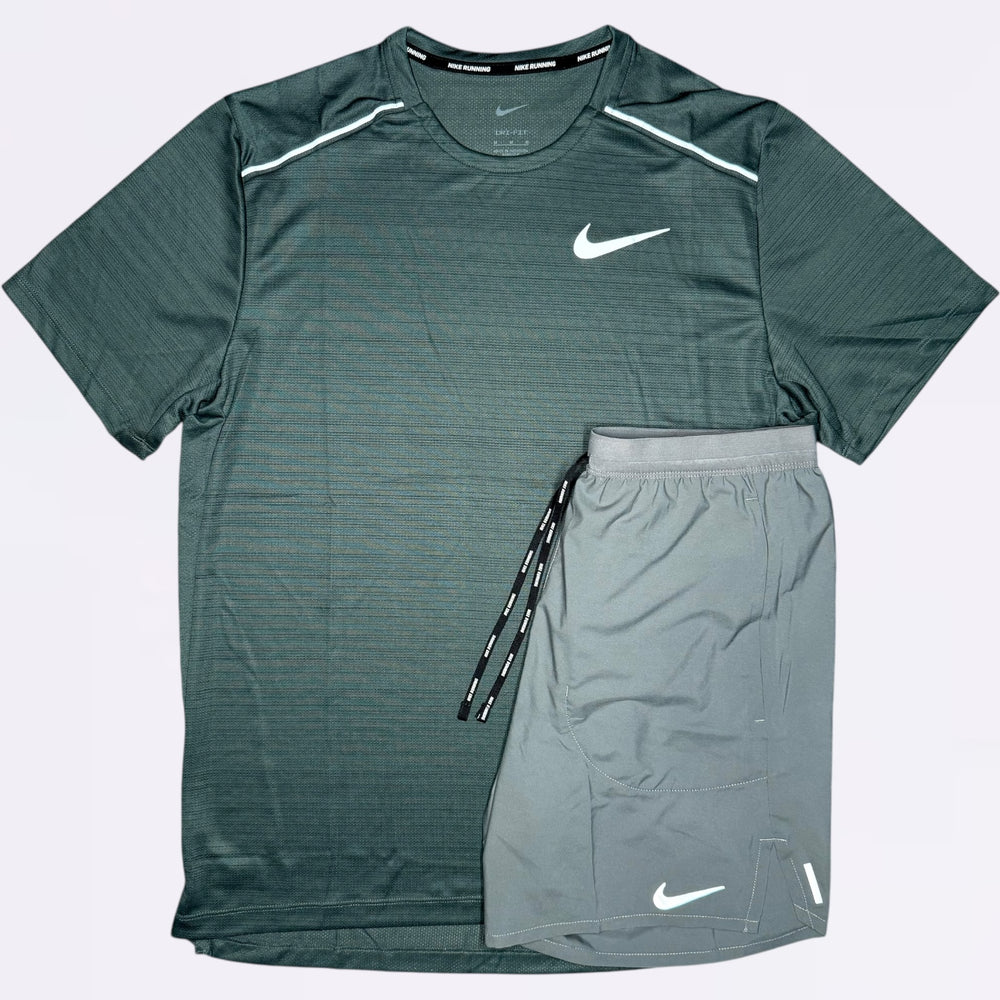 Nike Miler & Flex Set - Ash Green / Grey