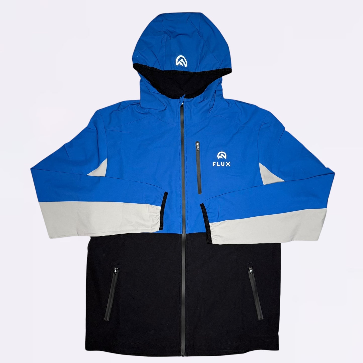 Flux Versatility Set - Jacket & Shorts - Black / Blue