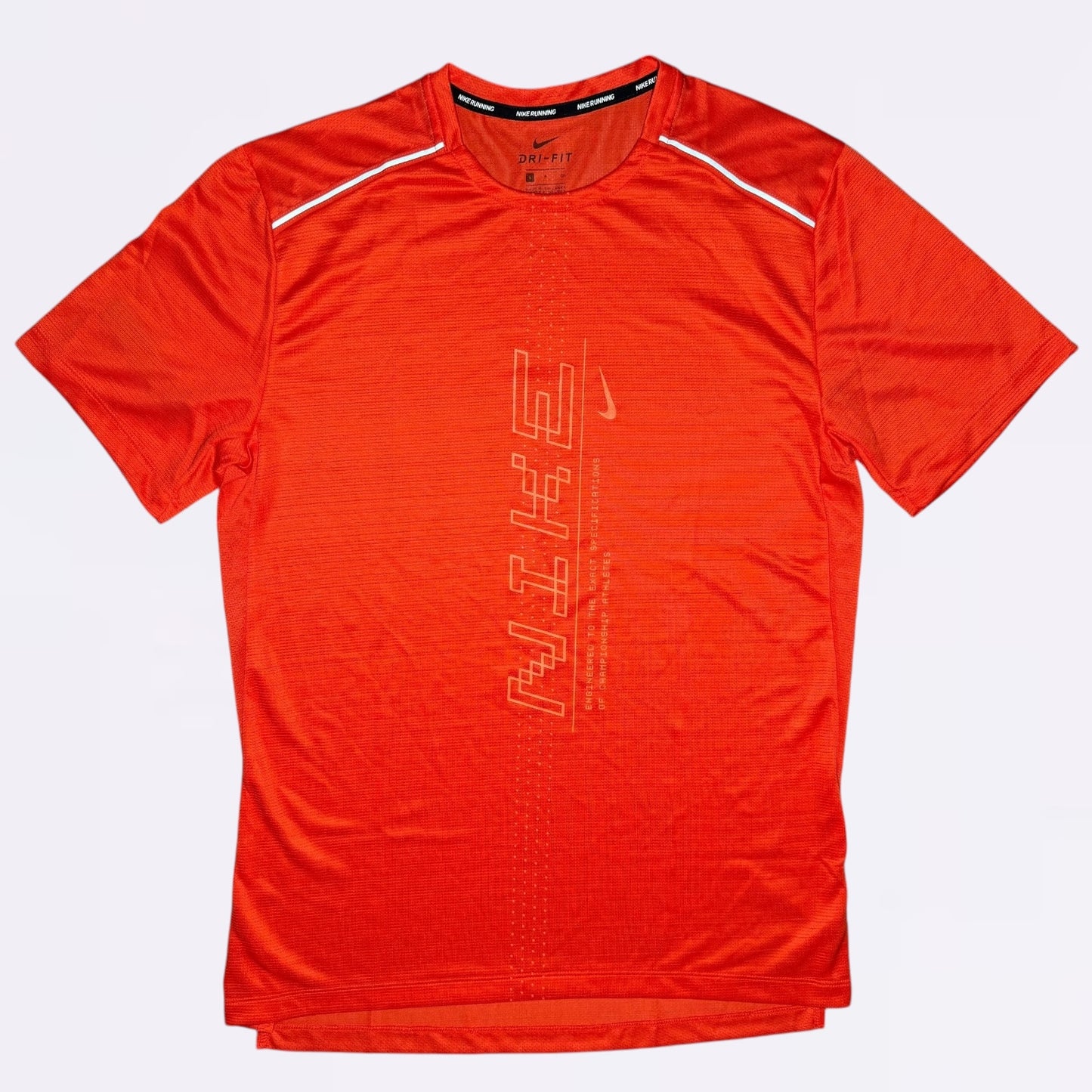Nike Miler Graphic Tee Orange
