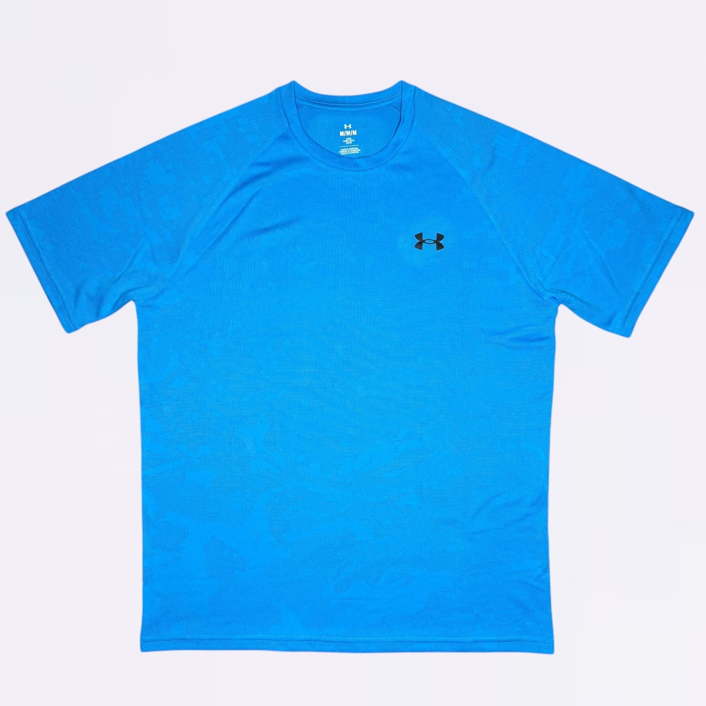 Under Armour Velocity Set - Tee & Shorts - Blue / Grey